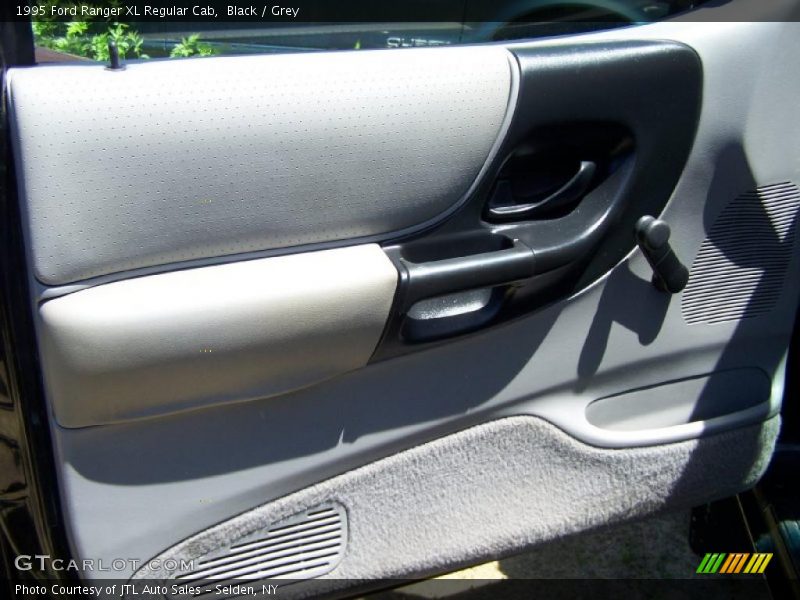 Black / Grey 1995 Ford Ranger XL Regular Cab