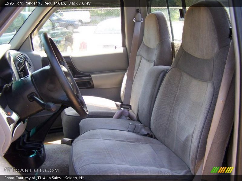 Black / Grey 1995 Ford Ranger XL Regular Cab