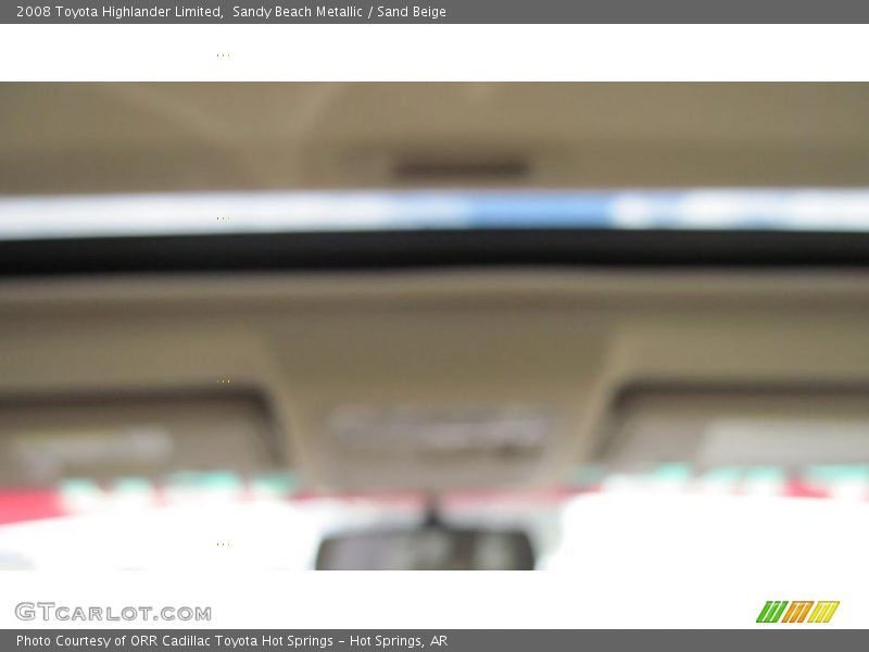 Sandy Beach Metallic / Sand Beige 2008 Toyota Highlander Limited