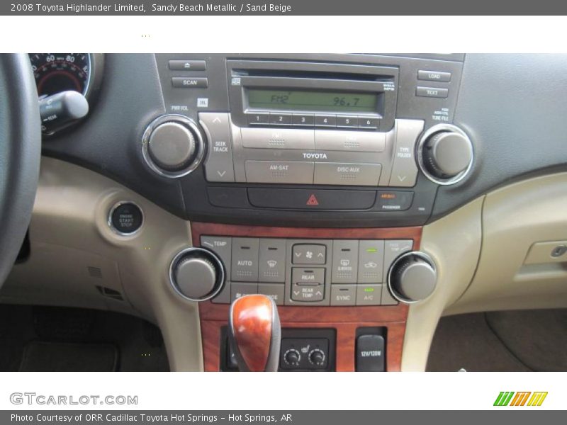 Sandy Beach Metallic / Sand Beige 2008 Toyota Highlander Limited
