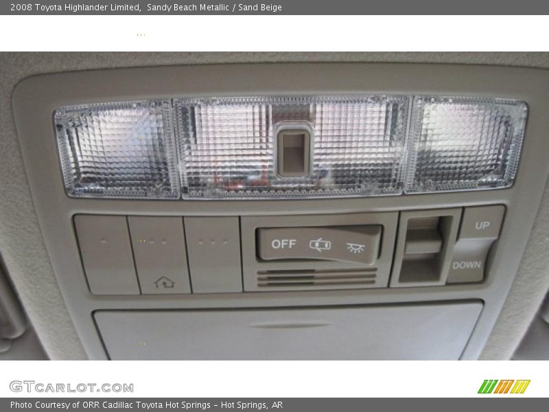 Sandy Beach Metallic / Sand Beige 2008 Toyota Highlander Limited