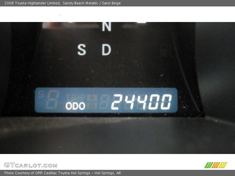 Sandy Beach Metallic / Sand Beige 2008 Toyota Highlander Limited