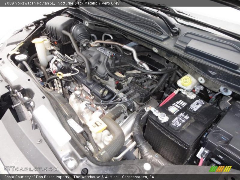 Nocturne Black Metallic / Aero Grey 2009 Volkswagen Routan SE