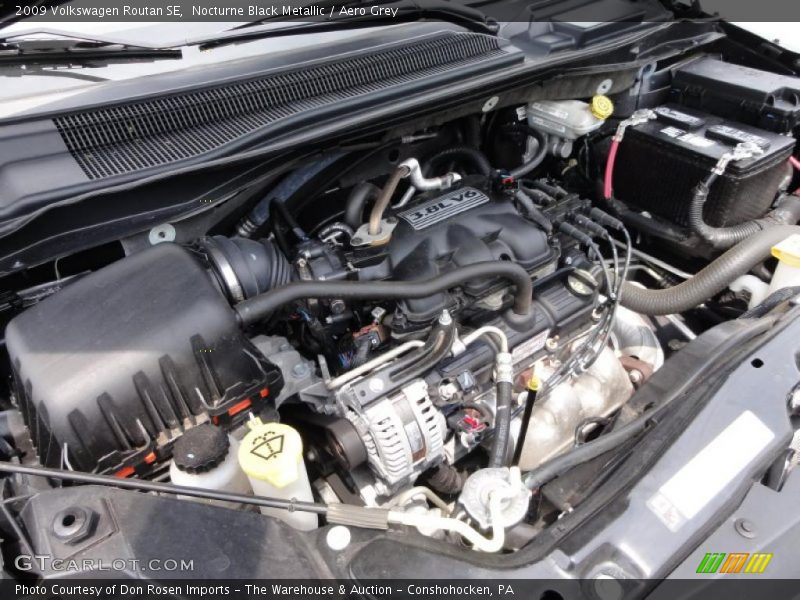Nocturne Black Metallic / Aero Grey 2009 Volkswagen Routan SE