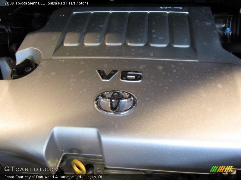 Salsa Red Pearl / Stone 2009 Toyota Sienna LE