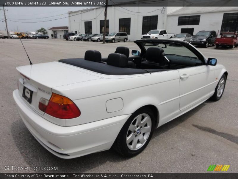 Alpine White / Black 2000 BMW 3 Series 323i Convertible