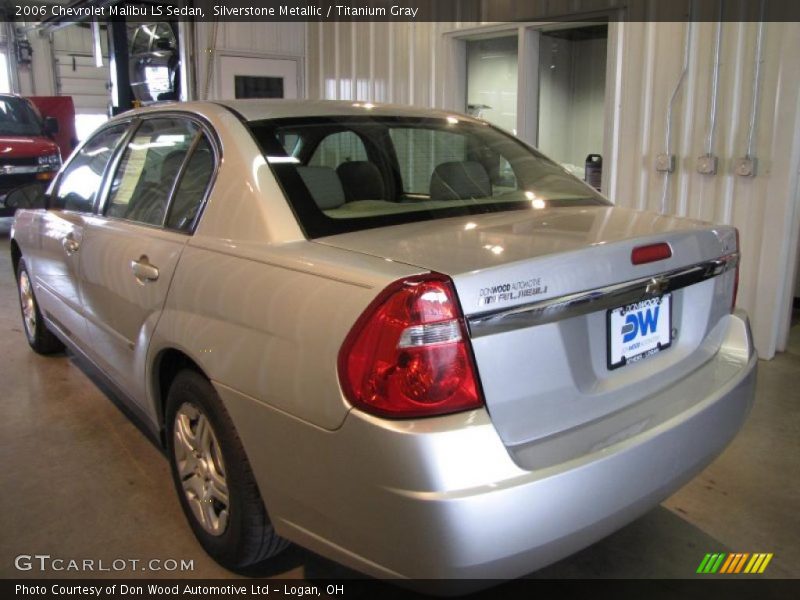 Silverstone Metallic / Titanium Gray 2006 Chevrolet Malibu LS Sedan