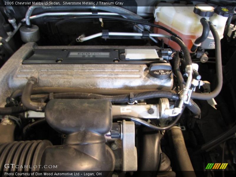 Silverstone Metallic / Titanium Gray 2006 Chevrolet Malibu LS Sedan