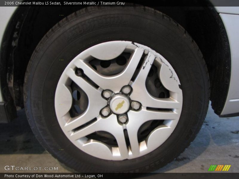 Silverstone Metallic / Titanium Gray 2006 Chevrolet Malibu LS Sedan