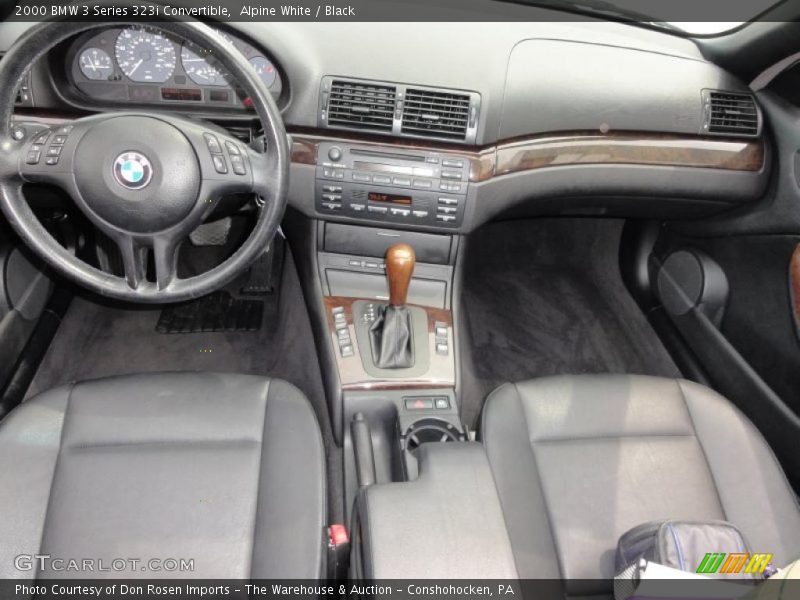 Alpine White / Black 2000 BMW 3 Series 323i Convertible