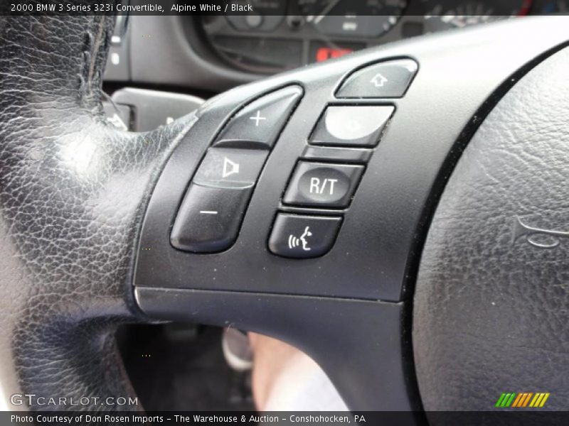 Alpine White / Black 2000 BMW 3 Series 323i Convertible