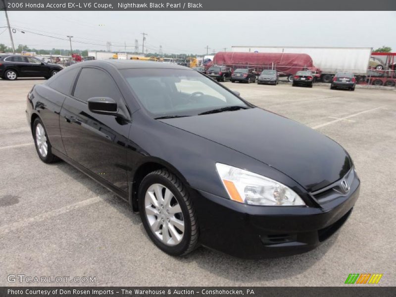 Front 3/4 View of 2006 Accord EX-L V6 Coupe