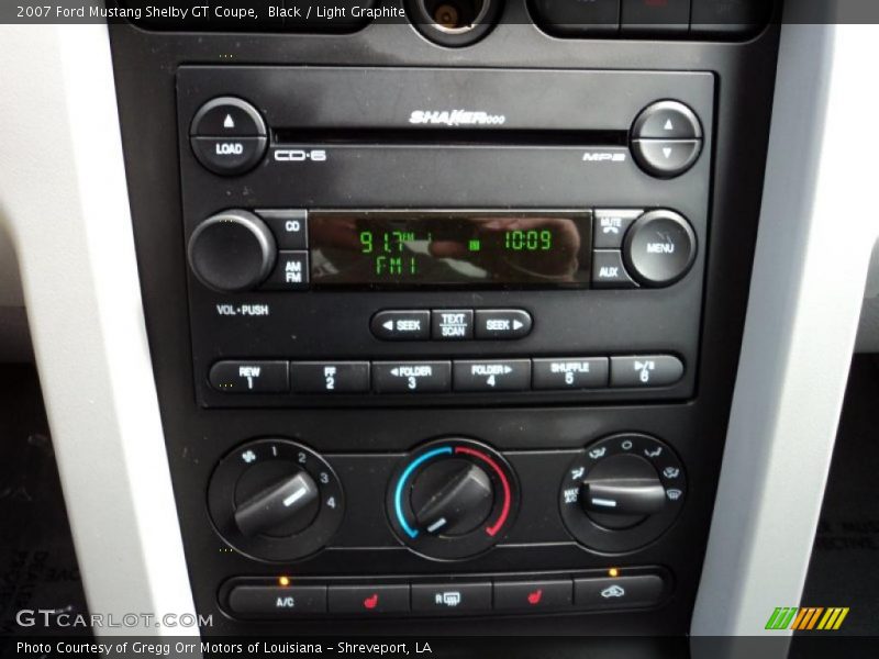 Black / Light Graphite 2007 Ford Mustang Shelby GT Coupe