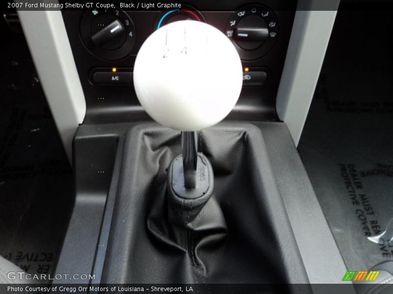  2007 Mustang Shelby GT Coupe 5 Speed Manual Shifter