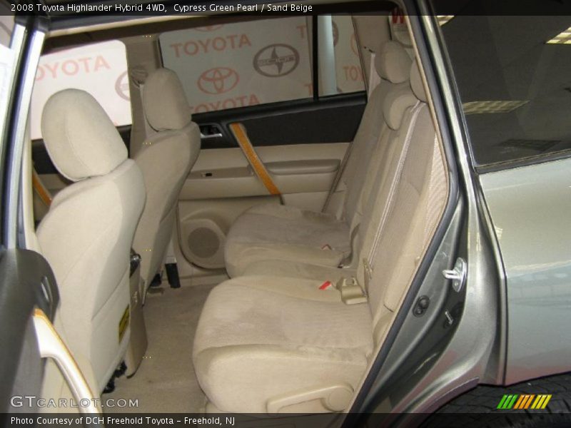  2008 Highlander Hybrid 4WD Sand Beige Interior