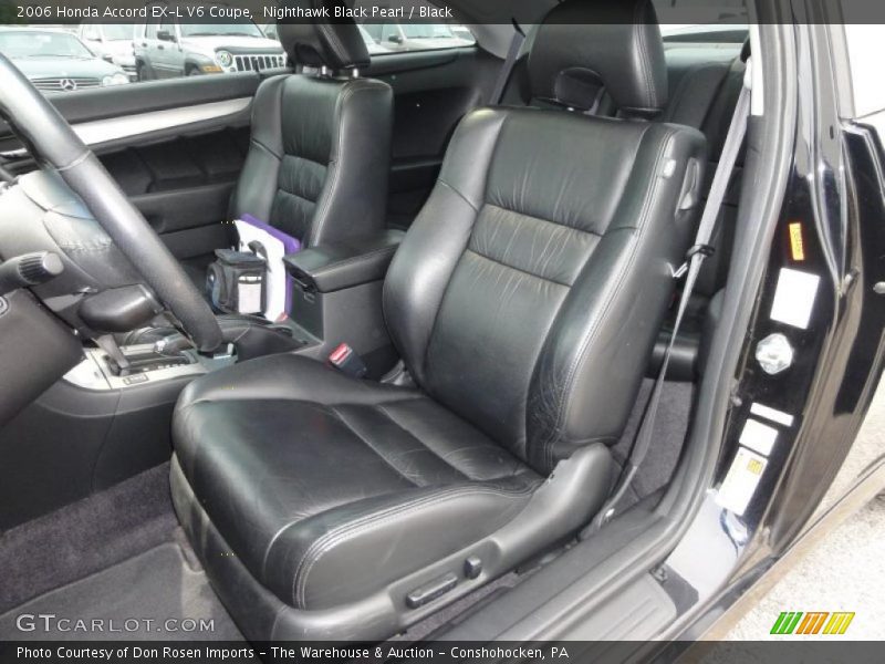  2006 Accord EX-L V6 Coupe Black Interior