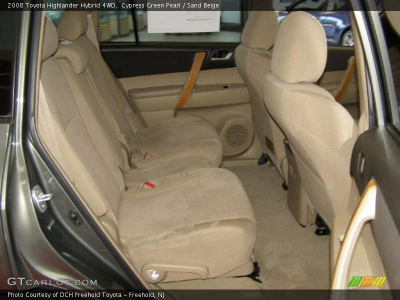  2008 Highlander Hybrid 4WD Sand Beige Interior