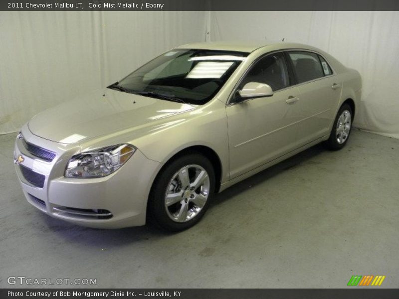 Gold Mist Metallic / Ebony 2011 Chevrolet Malibu LT