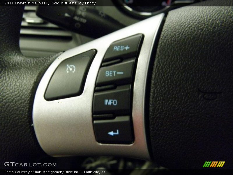 Gold Mist Metallic / Ebony 2011 Chevrolet Malibu LT