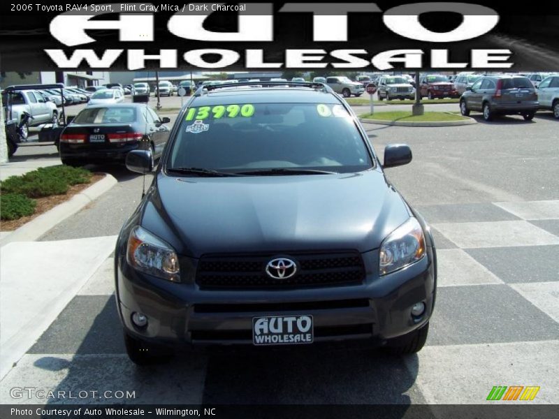 Flint Gray Mica / Dark Charcoal 2006 Toyota RAV4 Sport