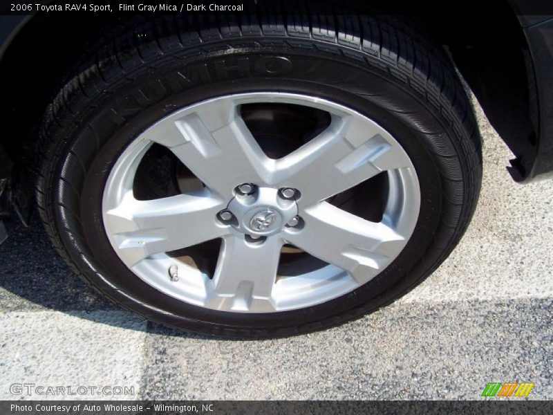 Flint Gray Mica / Dark Charcoal 2006 Toyota RAV4 Sport