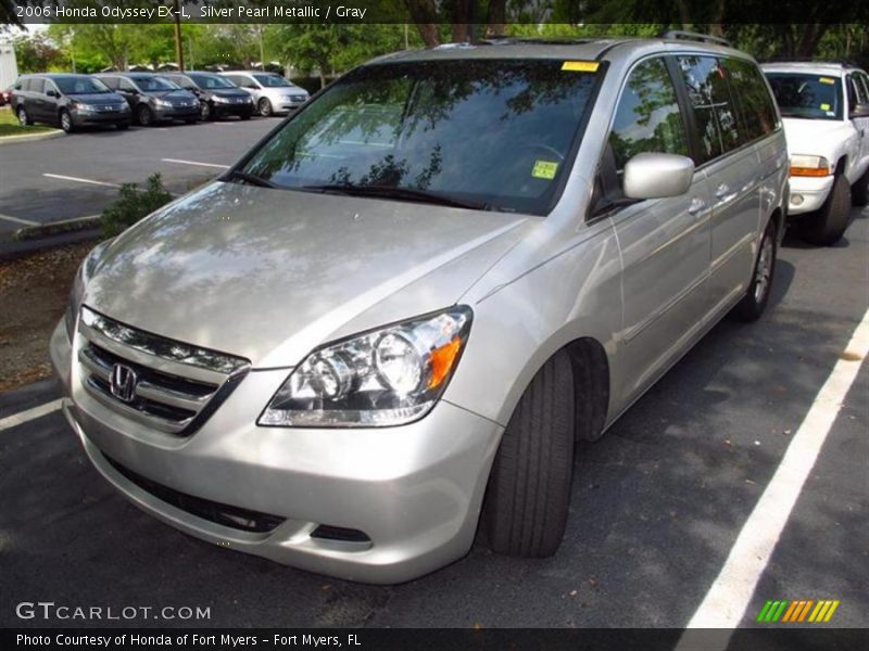 Silver Pearl Metallic / Gray 2006 Honda Odyssey EX-L