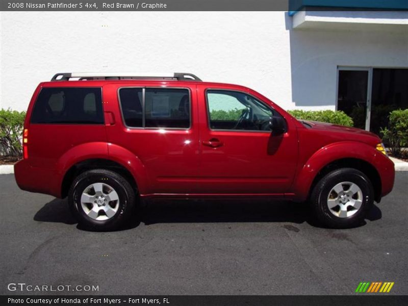 Red Brawn / Graphite 2008 Nissan Pathfinder S 4x4