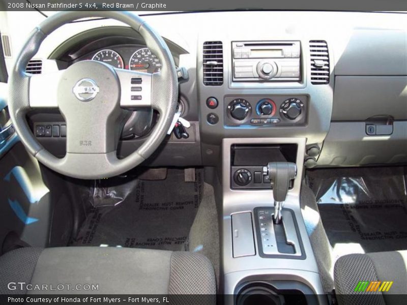 Red Brawn / Graphite 2008 Nissan Pathfinder S 4x4