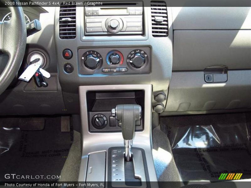 Red Brawn / Graphite 2008 Nissan Pathfinder S 4x4
