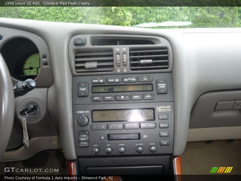 Cinnabar Red Pearl / Ivory 1998 Lexus GS 400