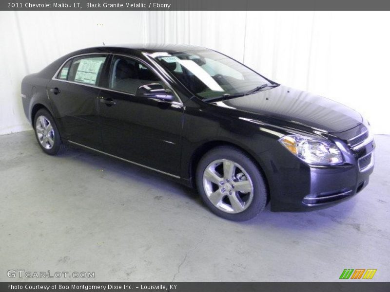 Black Granite Metallic / Ebony 2011 Chevrolet Malibu LT
