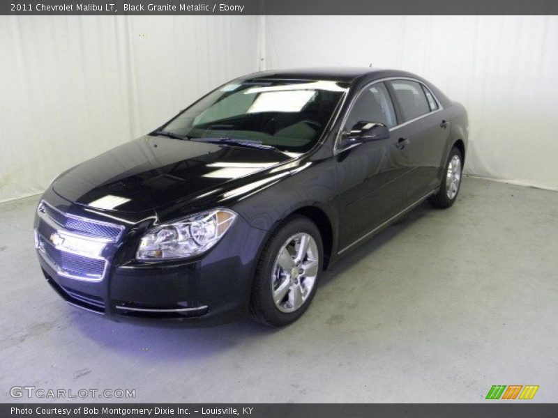 Black Granite Metallic / Ebony 2011 Chevrolet Malibu LT