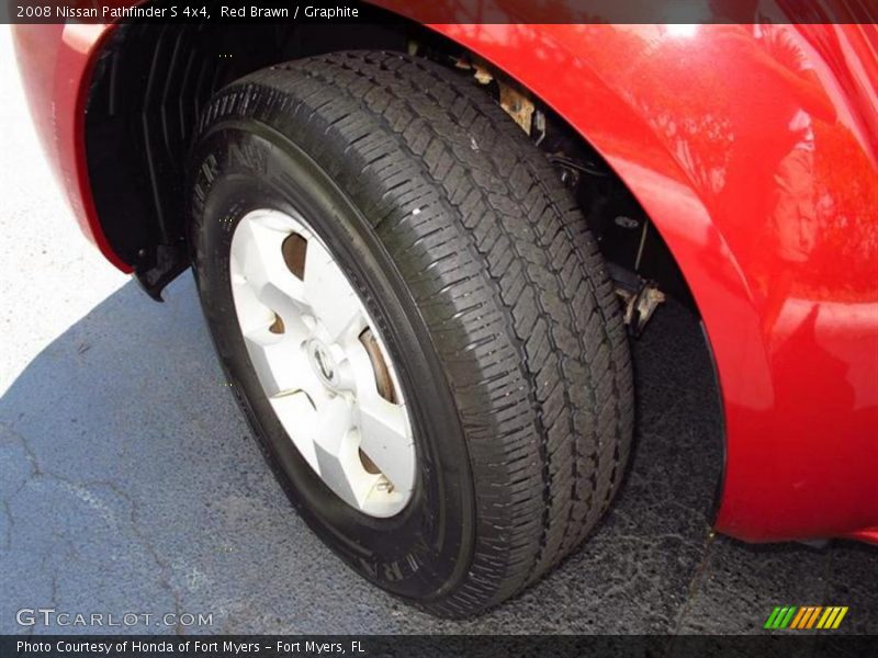 Red Brawn / Graphite 2008 Nissan Pathfinder S 4x4