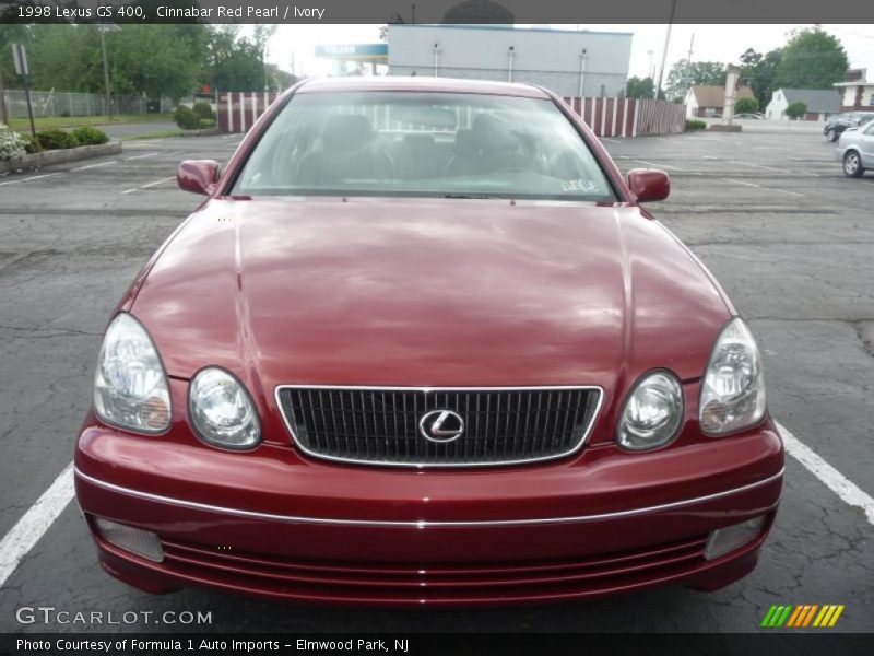 Cinnabar Red Pearl / Ivory 1998 Lexus GS 400