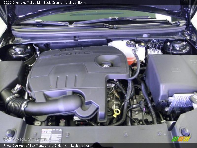 Black Granite Metallic / Ebony 2011 Chevrolet Malibu LT