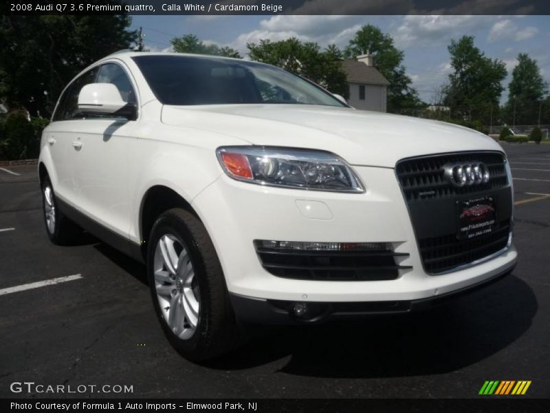 Calla White / Cardamom Beige 2008 Audi Q7 3.6 Premium quattro