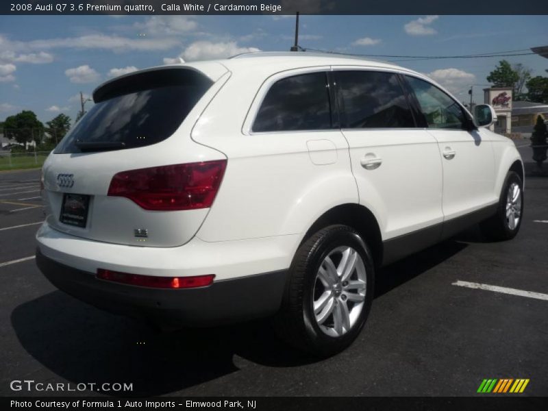 Calla White / Cardamom Beige 2008 Audi Q7 3.6 Premium quattro