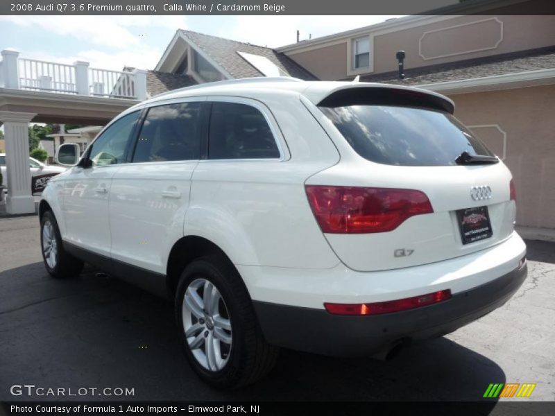 Calla White / Cardamom Beige 2008 Audi Q7 3.6 Premium quattro