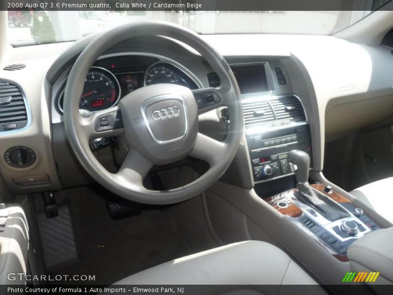 Calla White / Cardamom Beige 2008 Audi Q7 3.6 Premium quattro