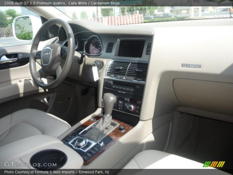 Calla White / Cardamom Beige 2008 Audi Q7 3.6 Premium quattro