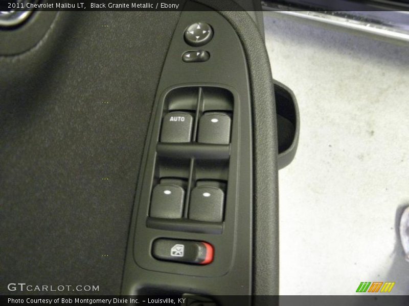 Black Granite Metallic / Ebony 2011 Chevrolet Malibu LT