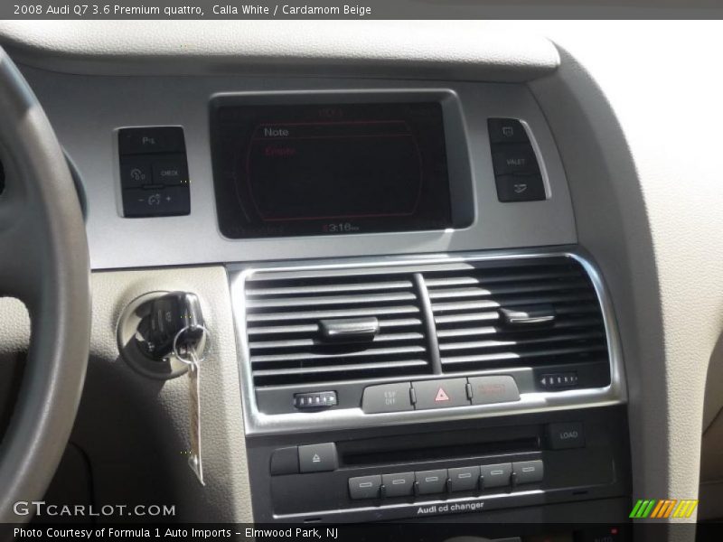 Calla White / Cardamom Beige 2008 Audi Q7 3.6 Premium quattro