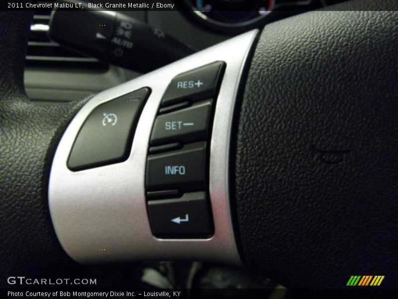 Black Granite Metallic / Ebony 2011 Chevrolet Malibu LT