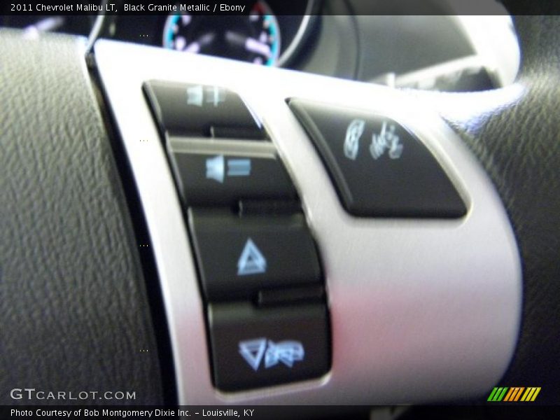 Black Granite Metallic / Ebony 2011 Chevrolet Malibu LT