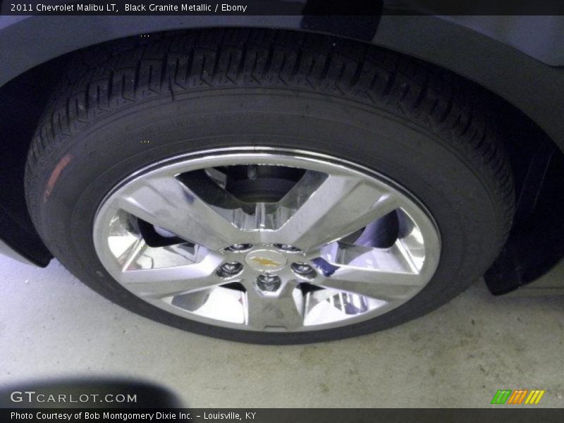 Black Granite Metallic / Ebony 2011 Chevrolet Malibu LT