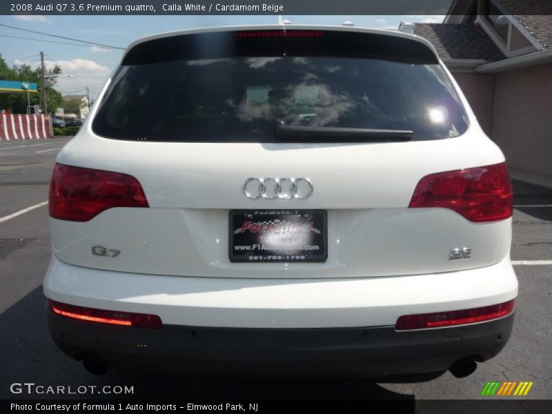 Calla White / Cardamom Beige 2008 Audi Q7 3.6 Premium quattro