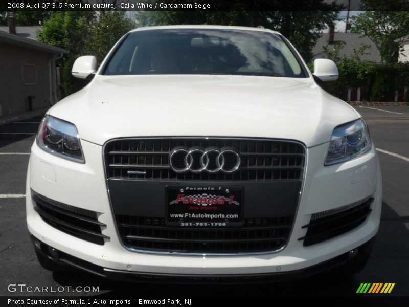 Calla White / Cardamom Beige 2008 Audi Q7 3.6 Premium quattro