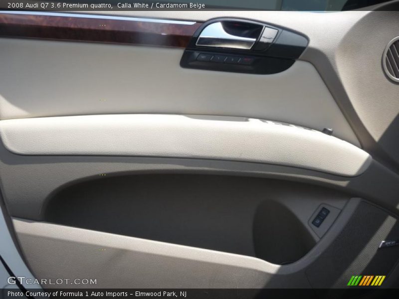 Calla White / Cardamom Beige 2008 Audi Q7 3.6 Premium quattro