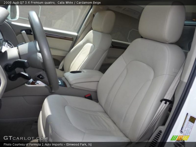 Calla White / Cardamom Beige 2008 Audi Q7 3.6 Premium quattro