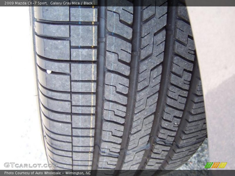 Galaxy Gray Mica / Black 2009 Mazda CX-7 Sport
